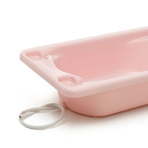 Banheira Plástica Rígida Rosa Perolado Galzerano