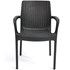 Cadeira De Plástico Bali Keter Cinza Escuro Ktr000399