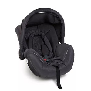 Cadeira Infantil Bebê Conforto para Carro Piccolina Preto Cinza Galzerano