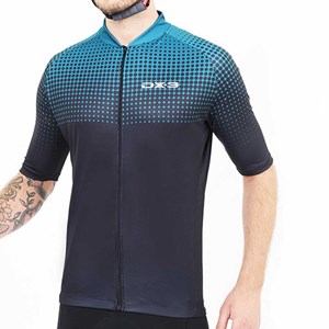 Camisa Ciclismo DX-3 Masculina Fusion 02 Verde 