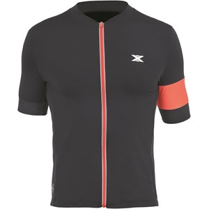 Camisa Ciclismo DX-3 Masculina Ultra 01 Preto / Vermelho 