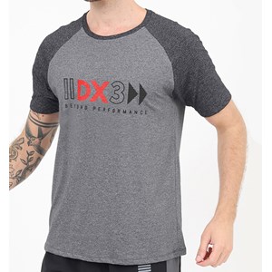 Camisa DX-3 Vortex Masculina Mescla Cinza 