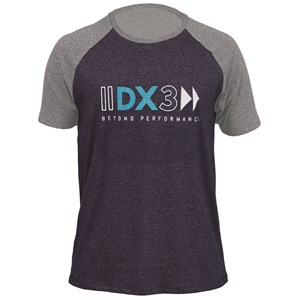 Camisa DX-3 Vortex Masculina Mescla Marinho 