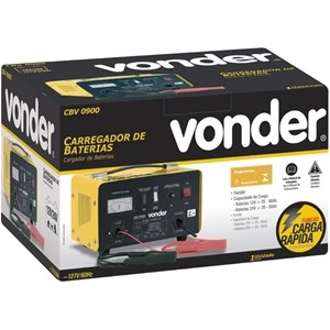 Carregador de bateria CBV 0900 127v - Vonder