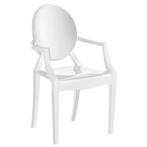 Conjunto 4 Cadeiras Plásticas Wind Plus UZ Branco - Kappesberg 