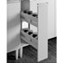 Cozinha  Compacta Ebano Branco - CHF Móveis