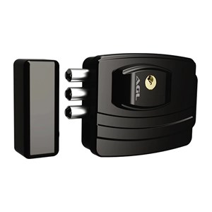 Fechadura Eletrônica Ultra Card AGL Sensor Aproximação 3 Pinos Preta