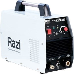 Máquina Inversora De Solda Tig 200S Razi Monofásico Ac 220V