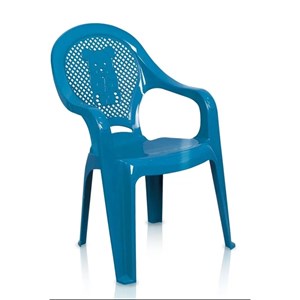 Mesa Infantil  Ursinho com 01 Cadeira Plástica Várias Cores