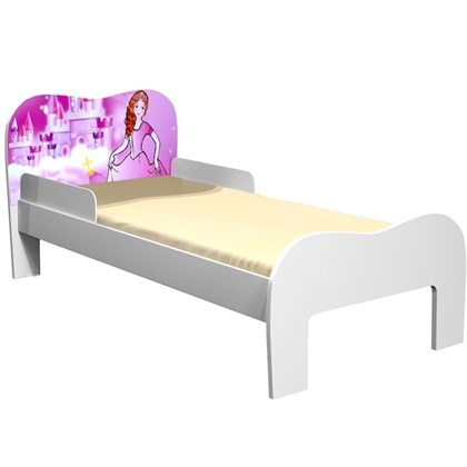 Mini-cama Soneca Branco/Princesa - Tigus Baby