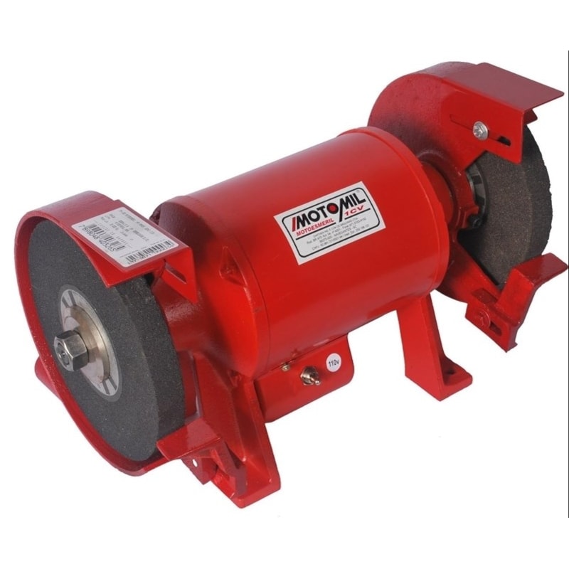 Moto Esmeril Profissional 1,0 CV Monofásico 60Hz Mm 100I Bivolt 110/220