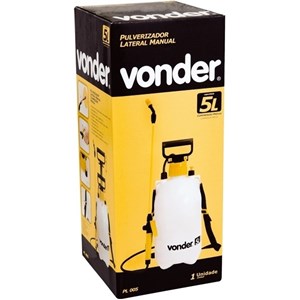 Pulverizador Manual 5 L Compressão Prévia Vonder