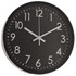 Relógio de Parede Cozinha Sala Escritório Preto 25cm