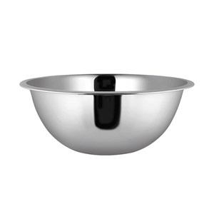 Tigela Bowl 24 Cm Em Aço Inox Yazi Prata Cozinha Completa Funcional